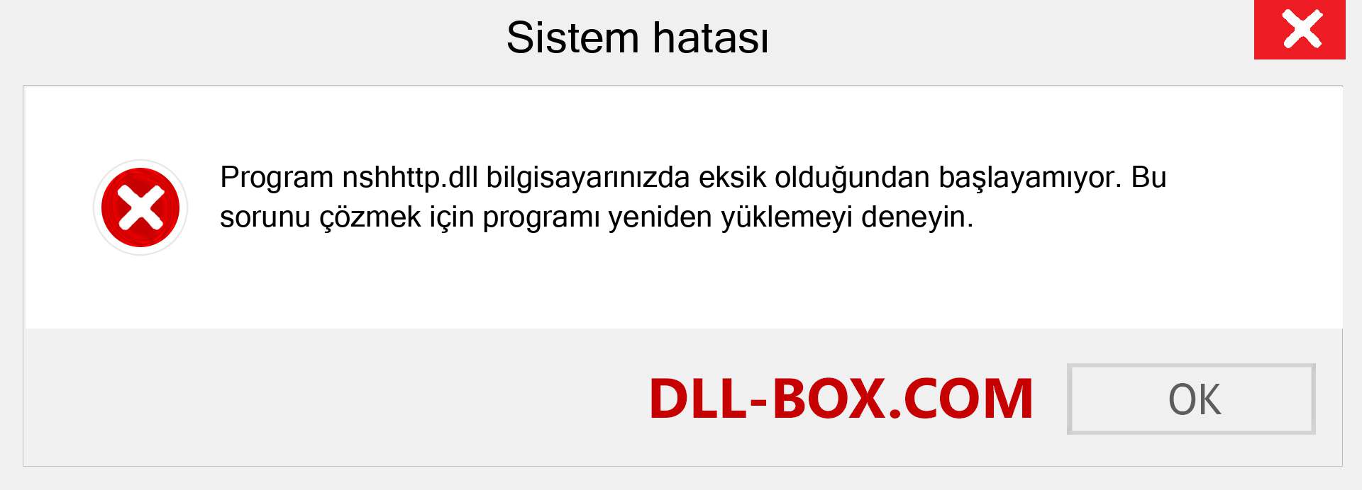 nshhttp.dll dosyası eksik mi? Windows 7, 8, 10 için İndirin - Windows'ta nshhttp dll Eksik Hatasını Düzeltin, fotoğraflar, resimler